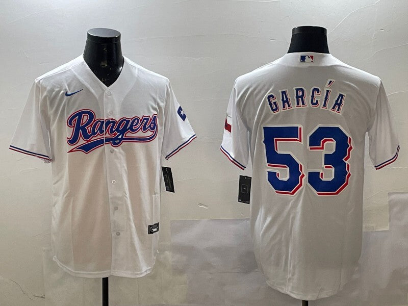 Texas Rangers #53 Adolis Garcia Fan Edition Style 2 Baseball Jersey baseball jersey product view 1