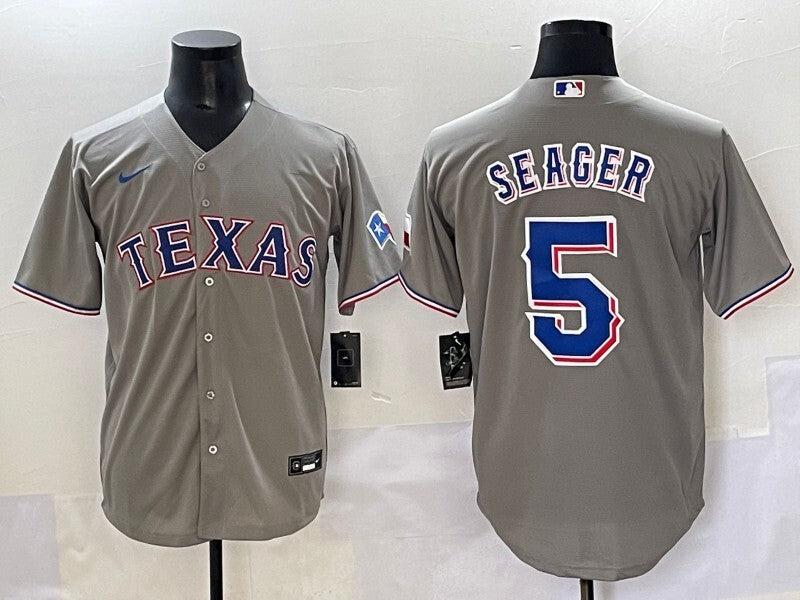 Texas Rangers #5 Corey Seager Rangers Adult Style 2 Baseball Jersey baseball jersey product view 1