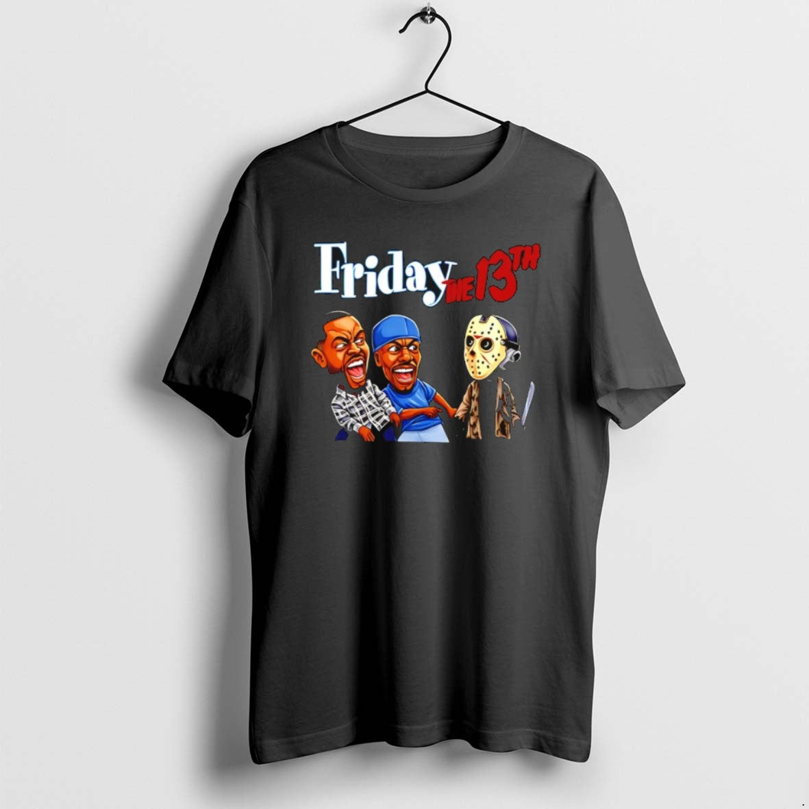 The 13th Horror Jason Deebo Killer Smokey Friday Movie Halloween T Shirts Unisex T-shirt, Sweatshirt, Hoodie, Long Sleeve Tee - T-Shirt, Sweatshirt, Hoodie