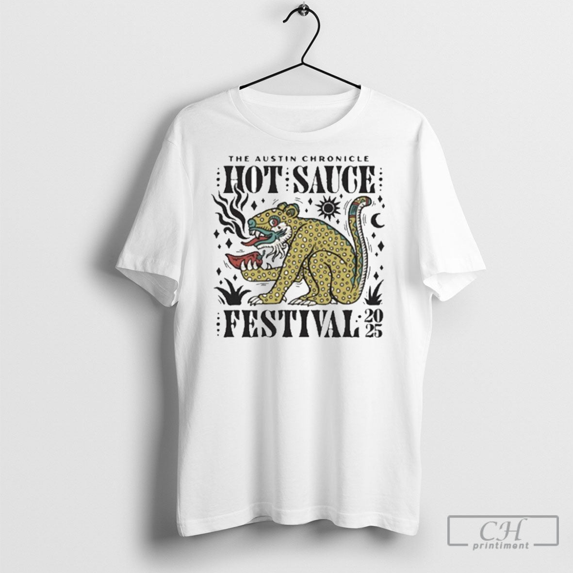 The Austin Chronicle Hot Sauce Festival 2025 Unisex T-shirt, Sweatshirt, Hoodie, Long Sleeve Tee - T-Shirt, Sweatshirt, Hoodie