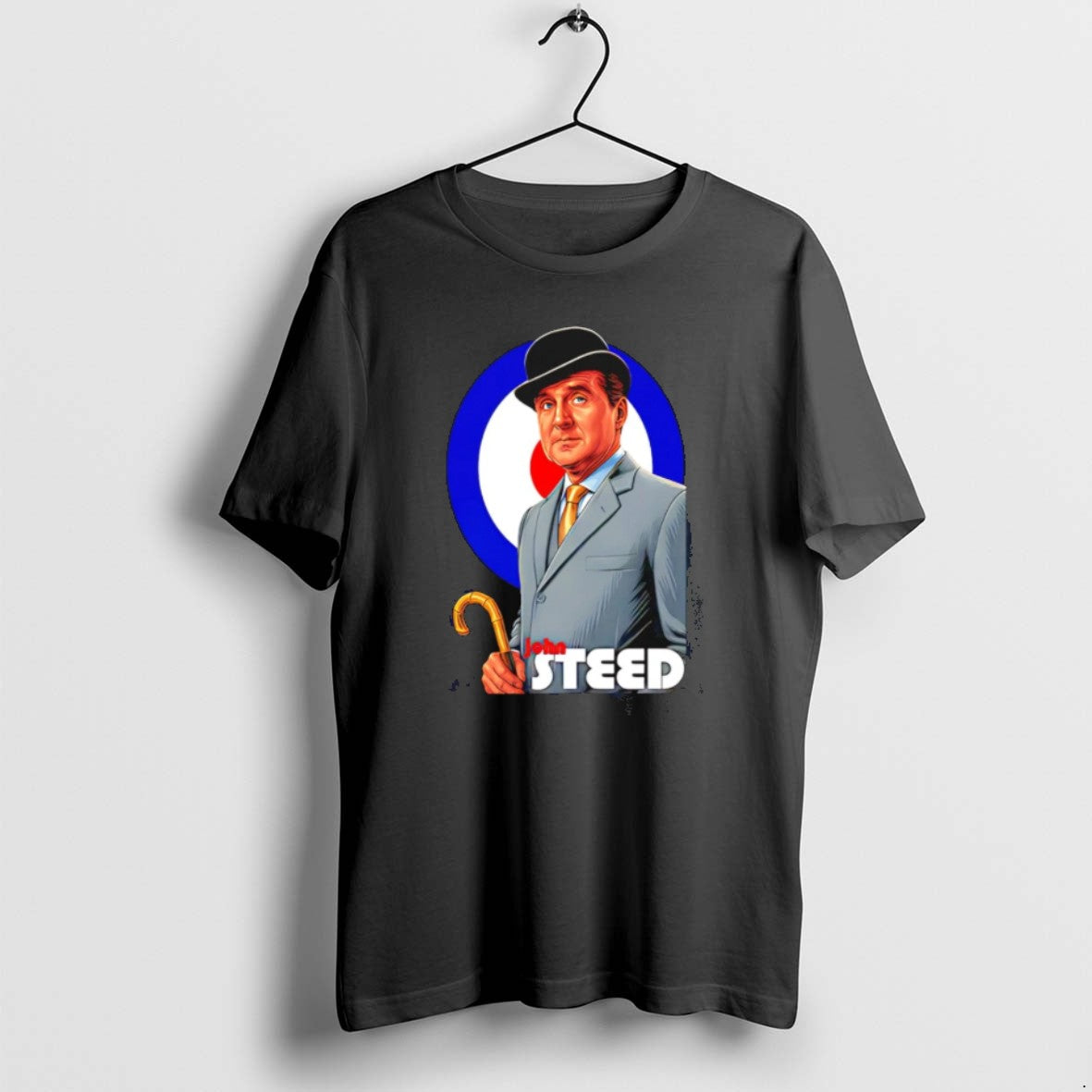 The Avengers Movie John Steed Art T Shirts Unisex T-shirt, Sweatshirt, Hoodie, Long Sleeve Tee - T-Shirt, Sweatshirt, Hoodie