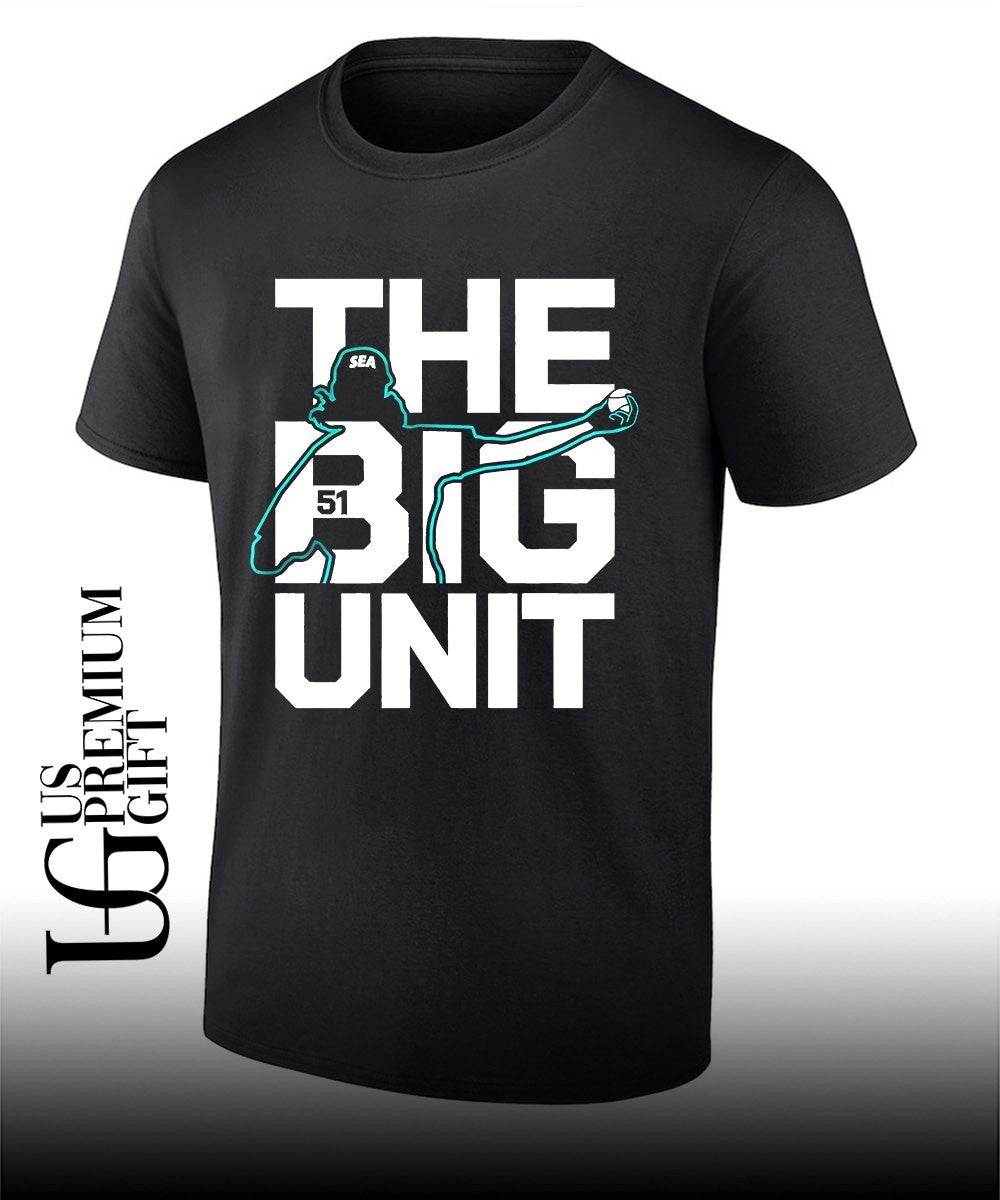 The Big Unit Randy Johnson Seattle Mariners baseball shirt Unisex T-shirt, Sweatshirt, Hoodie, Long Sleeve Tee - T-Shirt, Sweatshirt, Hoodie