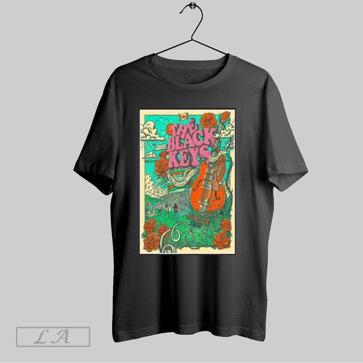 The Black Keys Toronto On August 31 2025 Concert Poster Unisex T-shirt, Sweatshirt, Hoodie, Long Sleeve Tee - T-Shirt, Sweatshirt, Hoodie