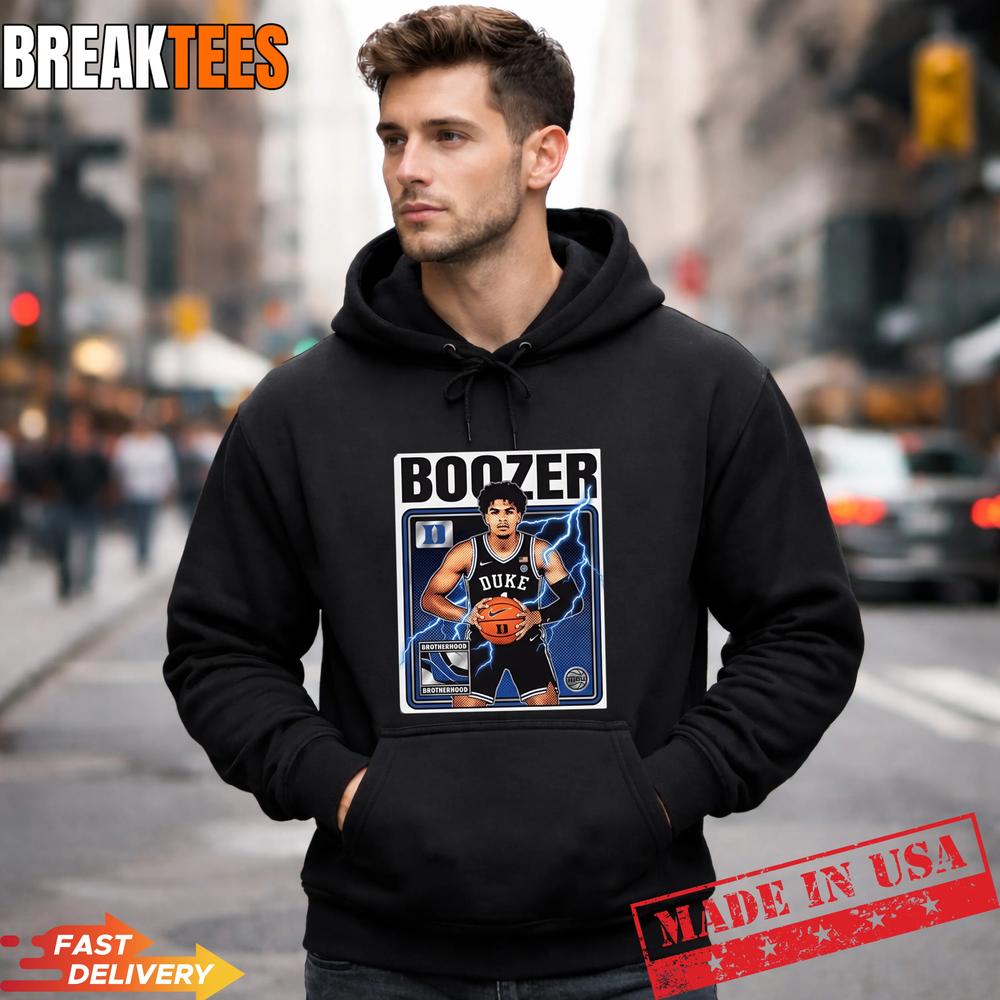 The Boozer Blueprint Duke Blue Devil Lightning - Adult & Kids T-Shirts, Sweatshirts & Hoodies apparel design preview 4