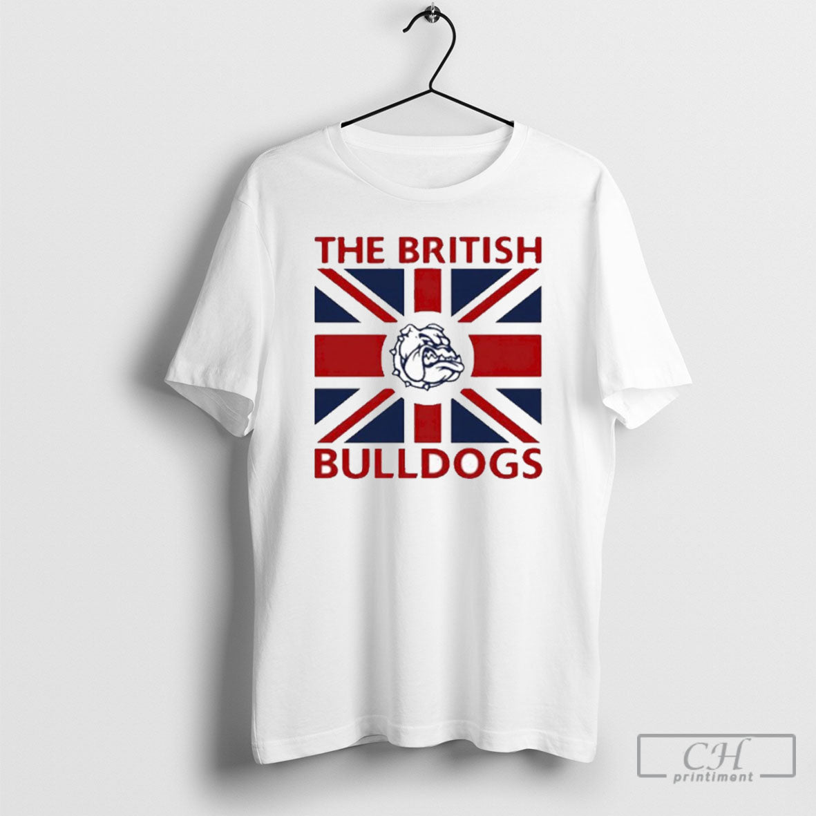 The British Bulldogs Flag Unisex T-shirt, Sweatshirt, Hoodie, Long Sleeve Tee - T-Shirt, Sweatshirt, Hoodie