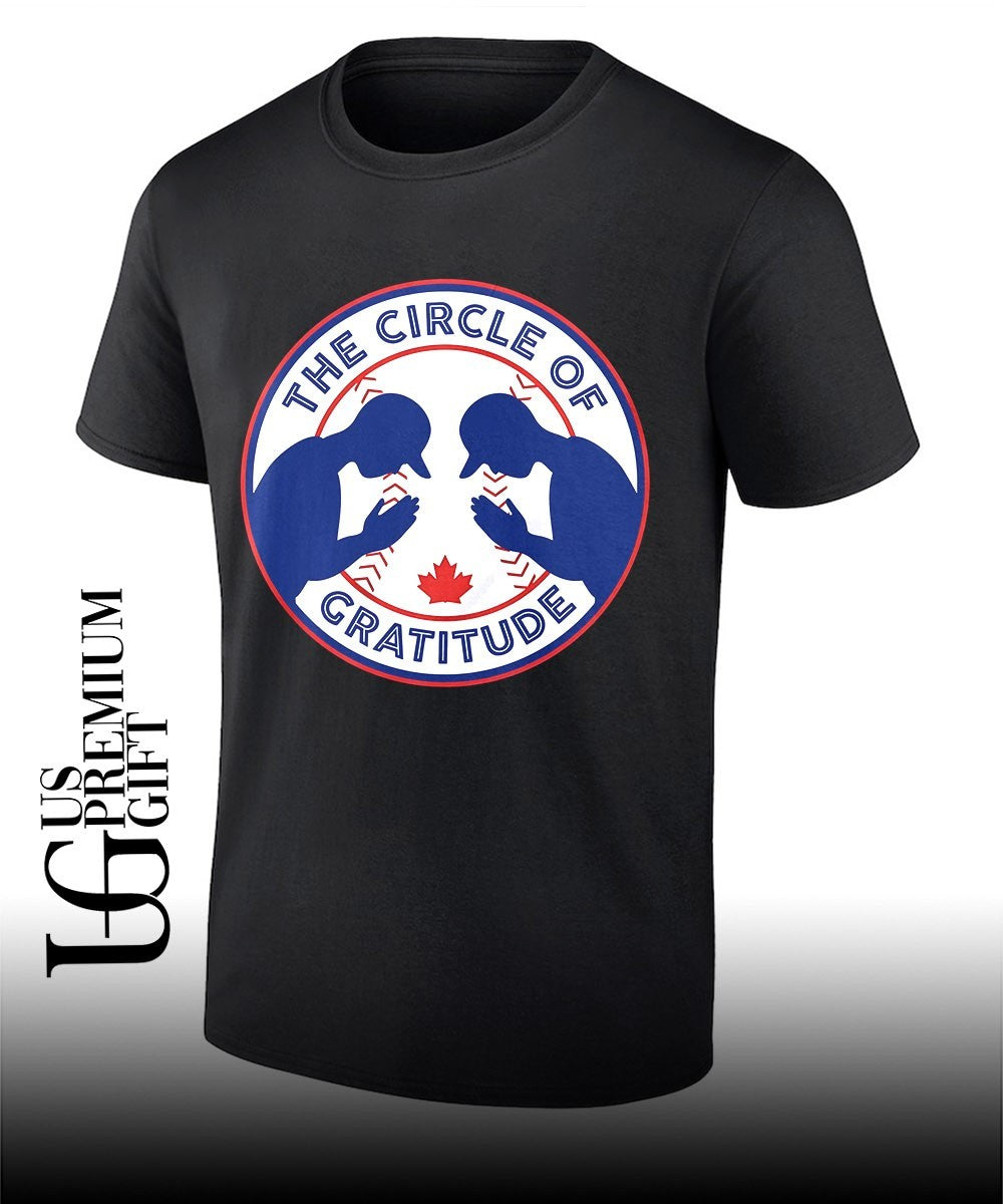The Circle of Gratitude Toronto Blue Jays shirt Unisex T-shirt, Sweatshirt, Hoodie, Long Sleeve Tee - T-Shirt, Sweatshirt, Hoodie