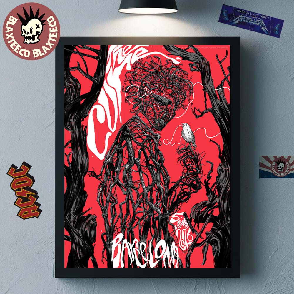 The Cure Barcelona 2026 Event Poster Primavera show At Parc del Forum On 5 June 2026 Home Decor Poster Canvas - T-Shirt, Sweatshirt, Hoodie