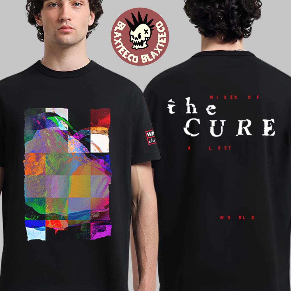 The Cure Mixes Of A Lost World Merch Pixel Art T-Shirt Unisex T-shirt, Sweatshirt, Hoodie, Long Sleeve Tee - T-Shirt, Sweatshirt, Hoodie