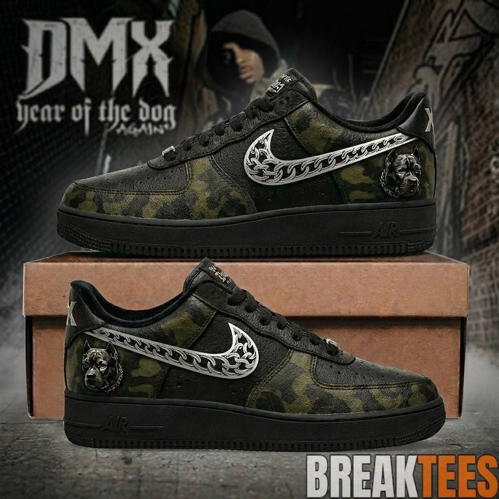 The DMX the year of the dog again Air Force 1 Shoes Unisex T-shirt, Sweatshirt, Hoodie, Long Sleeve Tee - T-Shirt, Sweatshirt, Hoodie