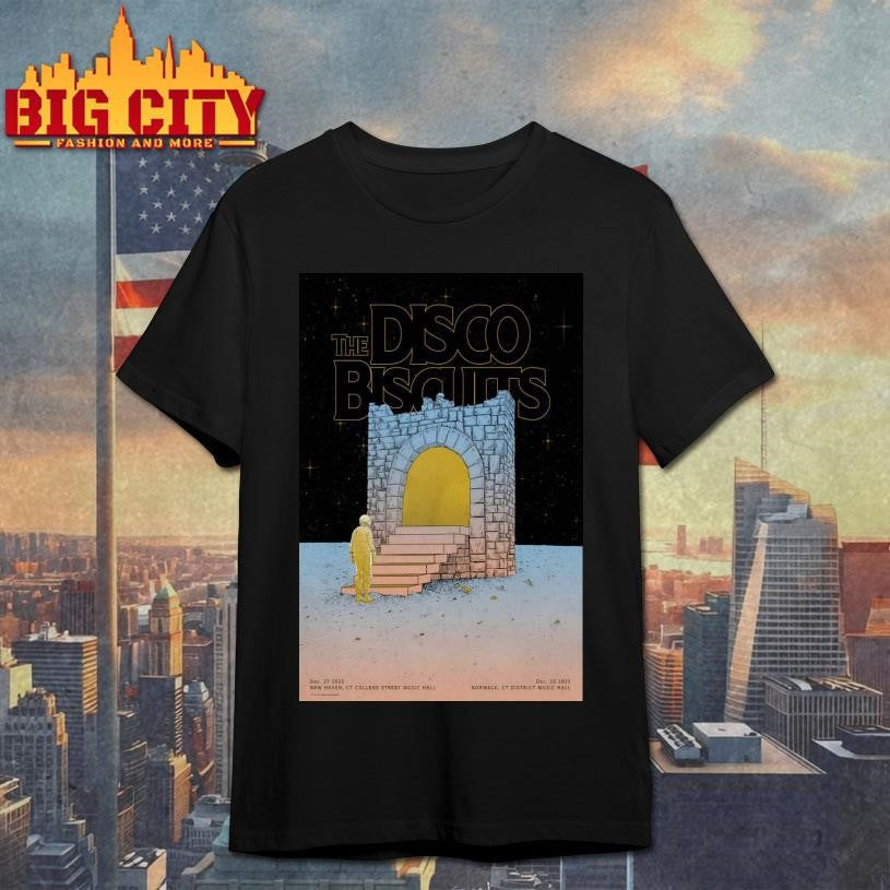 The Disco Biscuits Dec 27 2025 College Street Music Hall in New Haven CT Poster shirt Unisex T-shirt, Sweatshirt, Hoodie, Long Sleeve Tee - T-Shirt, Sweatshirt, Hoodie