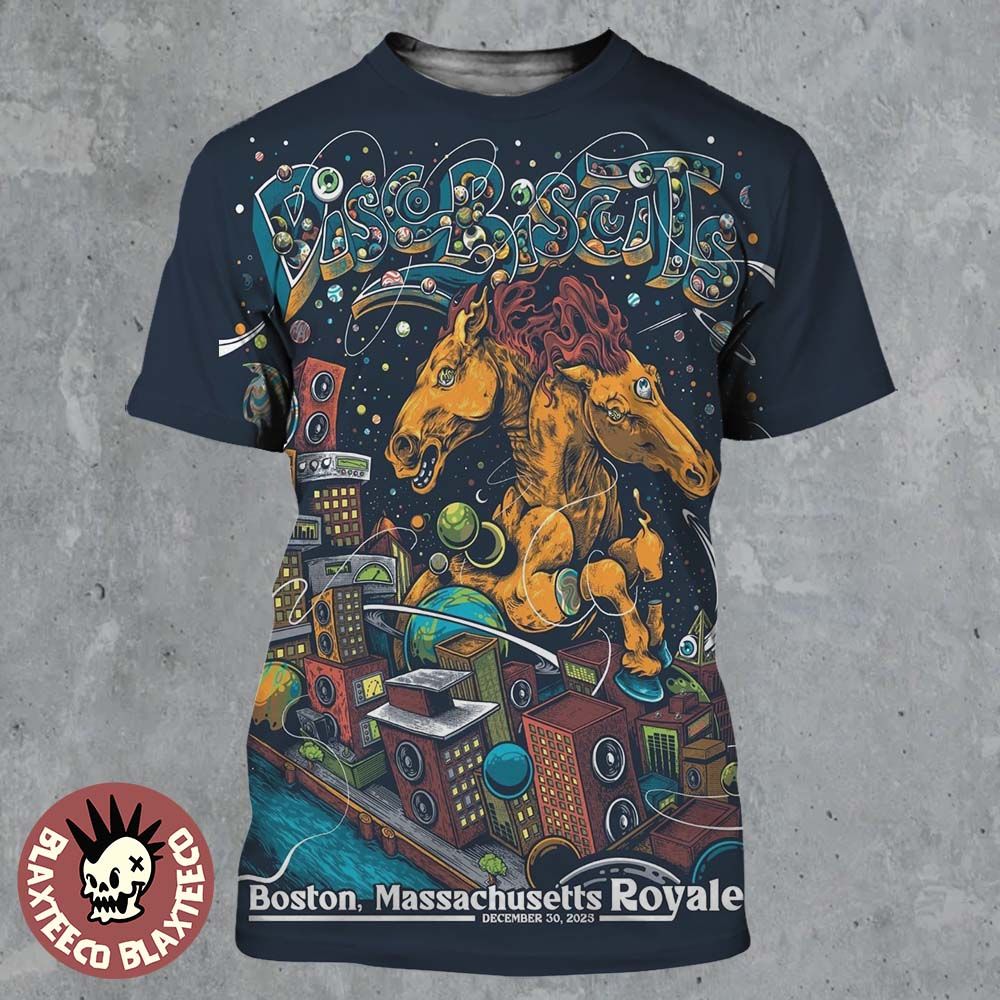 The Disco Biscuits Tonight Poster For Boston Massachusetts At The Royale On December 30 2025 All Over Print Shirt - T-Shirt, Sweatshirt, Hoodie