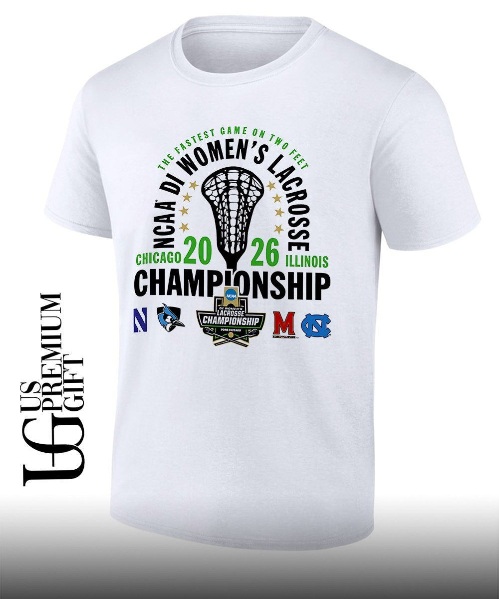 The Fastest Game On Two Feet NCAA DI Womens Lacrosse Chicago 2026 Illinois Championship shirt - T-Shirt, Sweatshirt, Hoodie