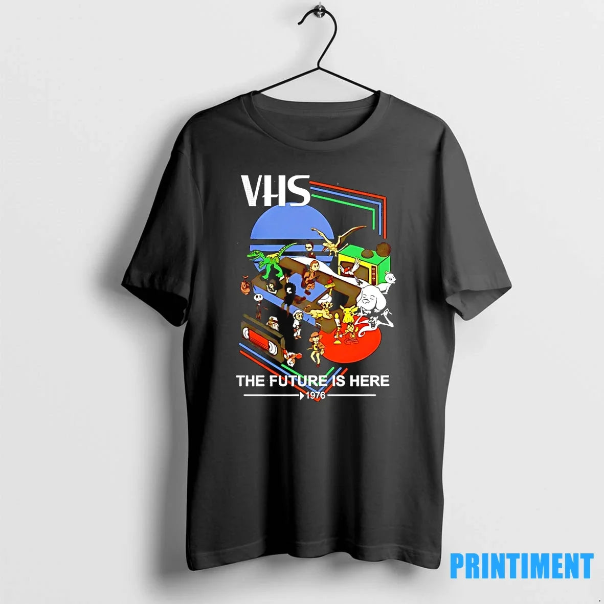 The Future Is Here 1976 Vhs Tshirts Sweater Unisex T-shirt, Sweatshirt, Hoodie, Long Sleeve Tee - T-Shirt, Sweatshirt, Hoodie