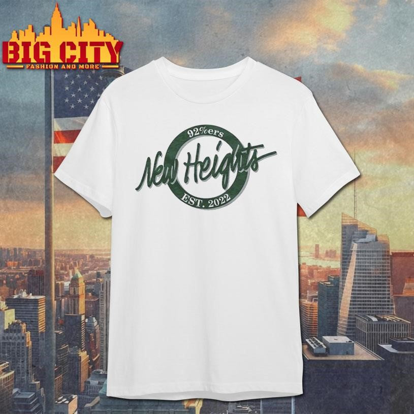The Game X New Heights 92 Ers Est 2022 Shirt Unisex T-shirt, Sweatshirt, Hoodie, Long Sleeve Tee - T-Shirt, Sweatshirt, Hoodie