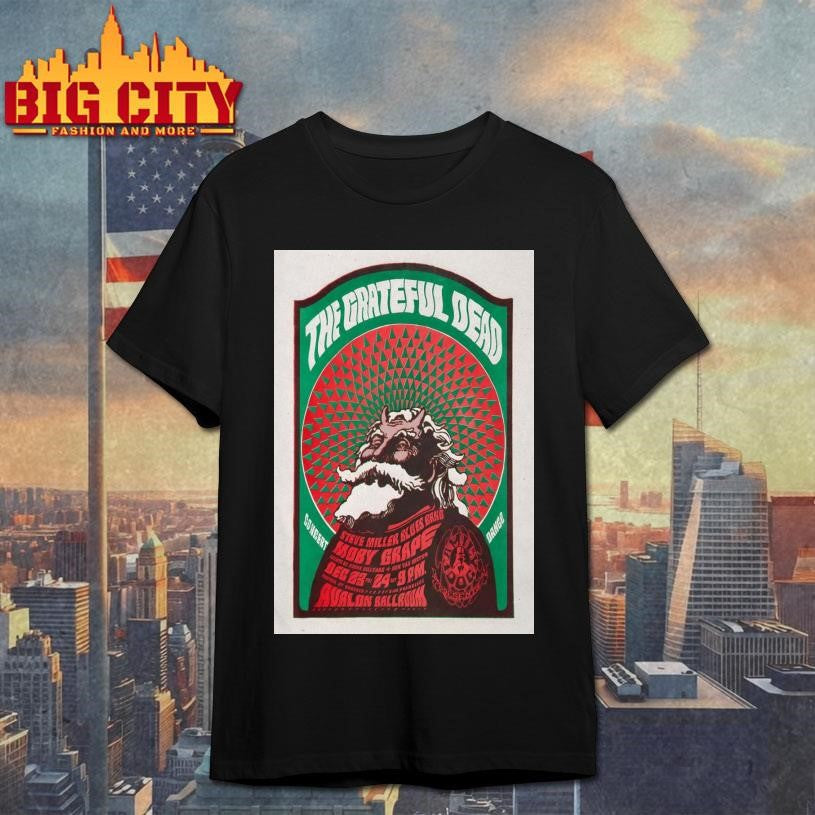 The Grateful Dead Dec 23-24 2025 Avalon Ballroom In San Francisco CA Poster Shirt Unisex T-shirt, Sweatshirt, Hoodie, Long Sleeve Tee - T-Shirt, Sweatshirt, Hoodie