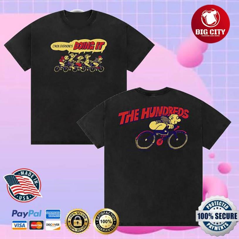 The Hundreds Lemmings Two Sided Shirt Unisex T-shirt, Sweatshirt, Hoodie, Long Sleeve Tee - T-Shirt, Sweatshirt, Hoodie