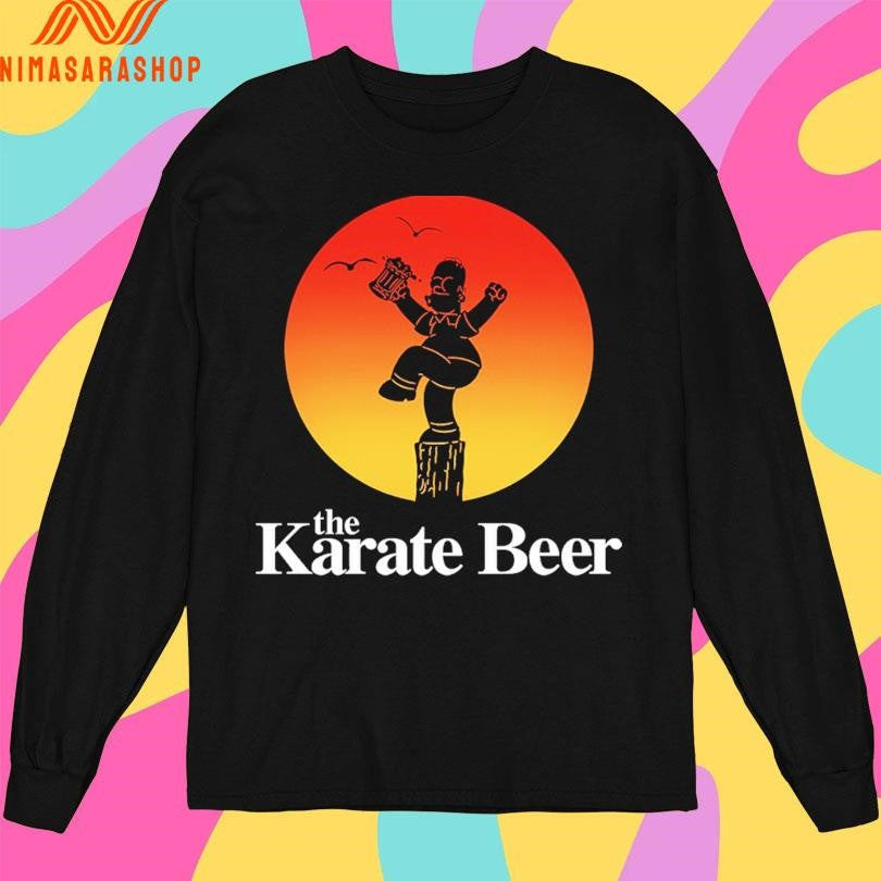 The Karate Beer - Adult & Kids T-Shirts, Sweatshirts & Hoodies apparel design preview 3