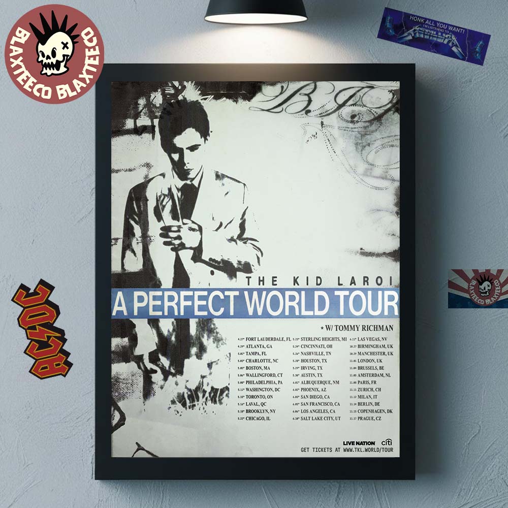 The Kid Laroi A Perfect World Tour 2026 Schedule Dates Home Decor Poster Canvas Unisex T-shirt, Sweatshirt, Hoodie, Long Sleeve Tee - T-Shirt, Sweatshirt, Hoodie