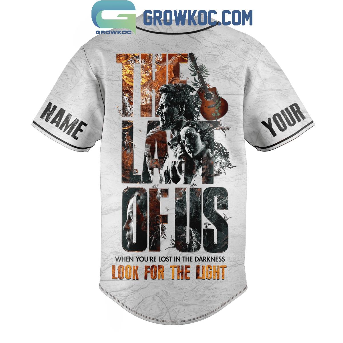 The Last Of Us Endure And Survive Personalized Baseball Jersey baseball jersey product view 3