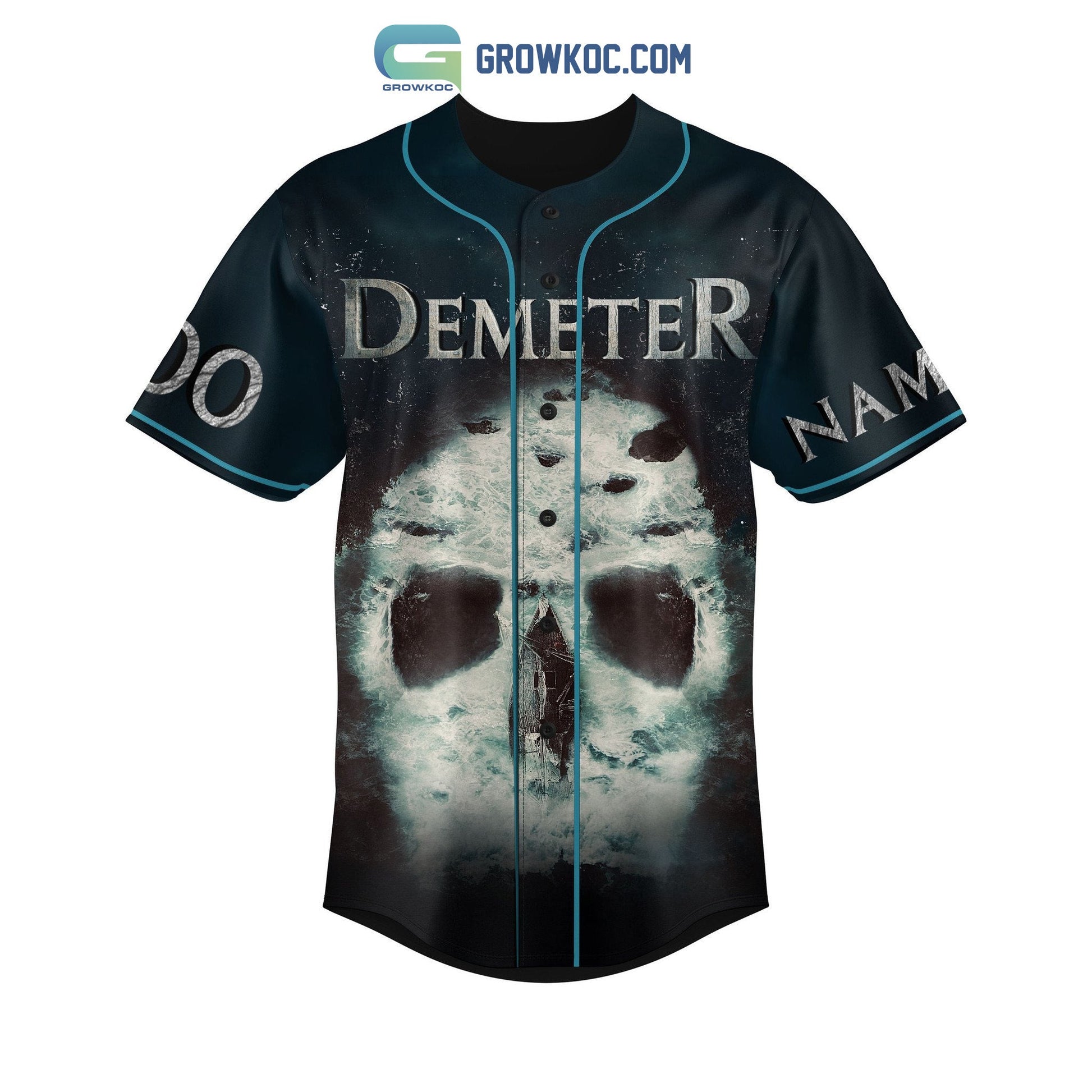 The Last Voyage Of The Demeter Personalized Baseball Jersey baseball jersey product view 2