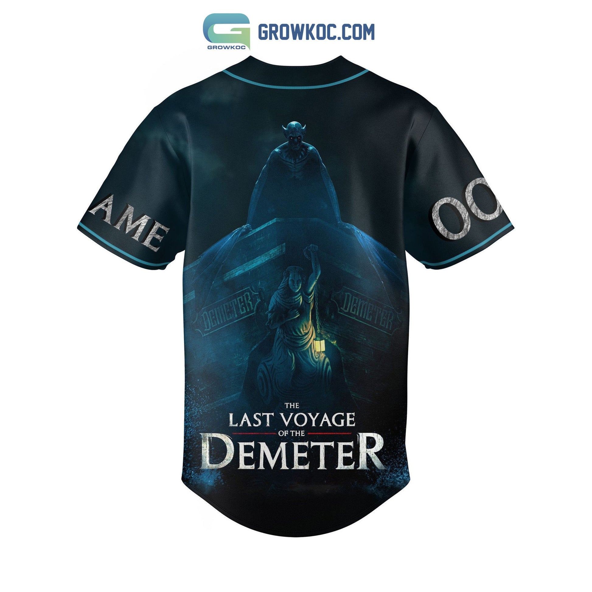 The Last Voyage Of The Demeter Personalized Baseball Jersey baseball jersey product view 3