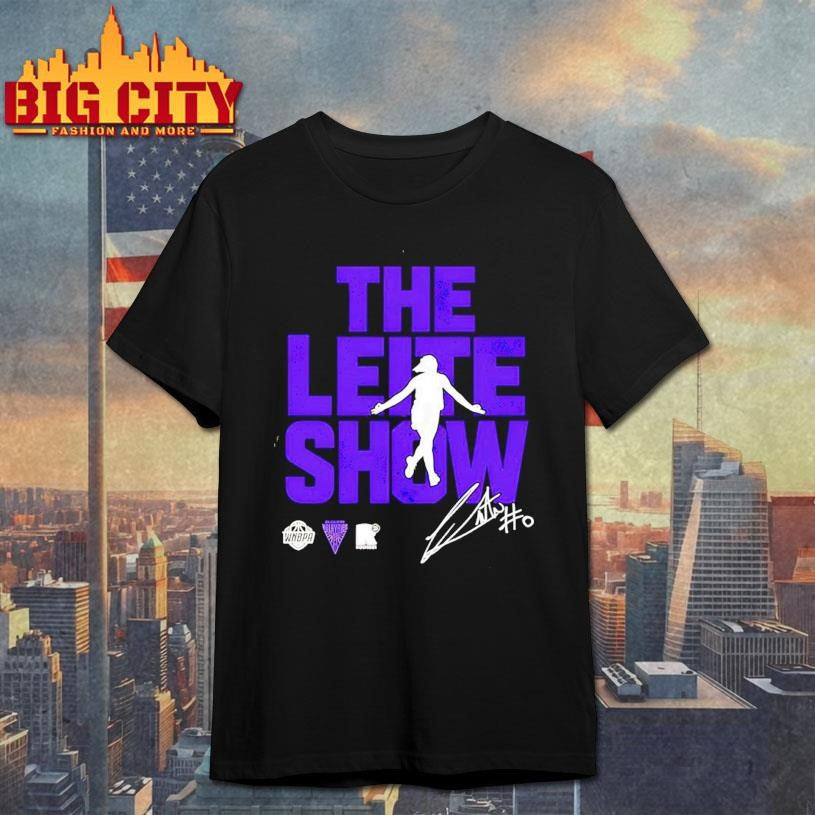 The Leite Show Carla Leite Golden State Valkyries Round21 signature Shirt Unisex T-shirt, Sweatshirt, Hoodie, Long Sleeve Tee - T-Shirt, Sweatshirt, Hoodie