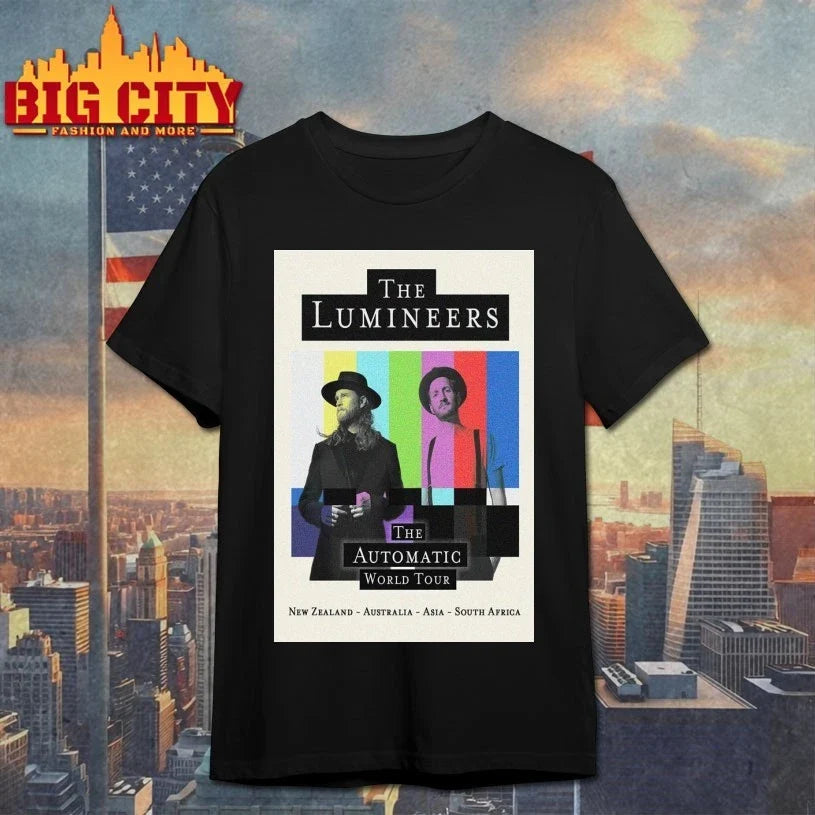 The Lumineers Tour New Zealand Australia Asia South Africa 2026 Poster shirt Unisex T-shirt, Sweatshirt, Hoodie, Long Sleeve Tee - T-Shirt, Sweatshirt, Hoodie