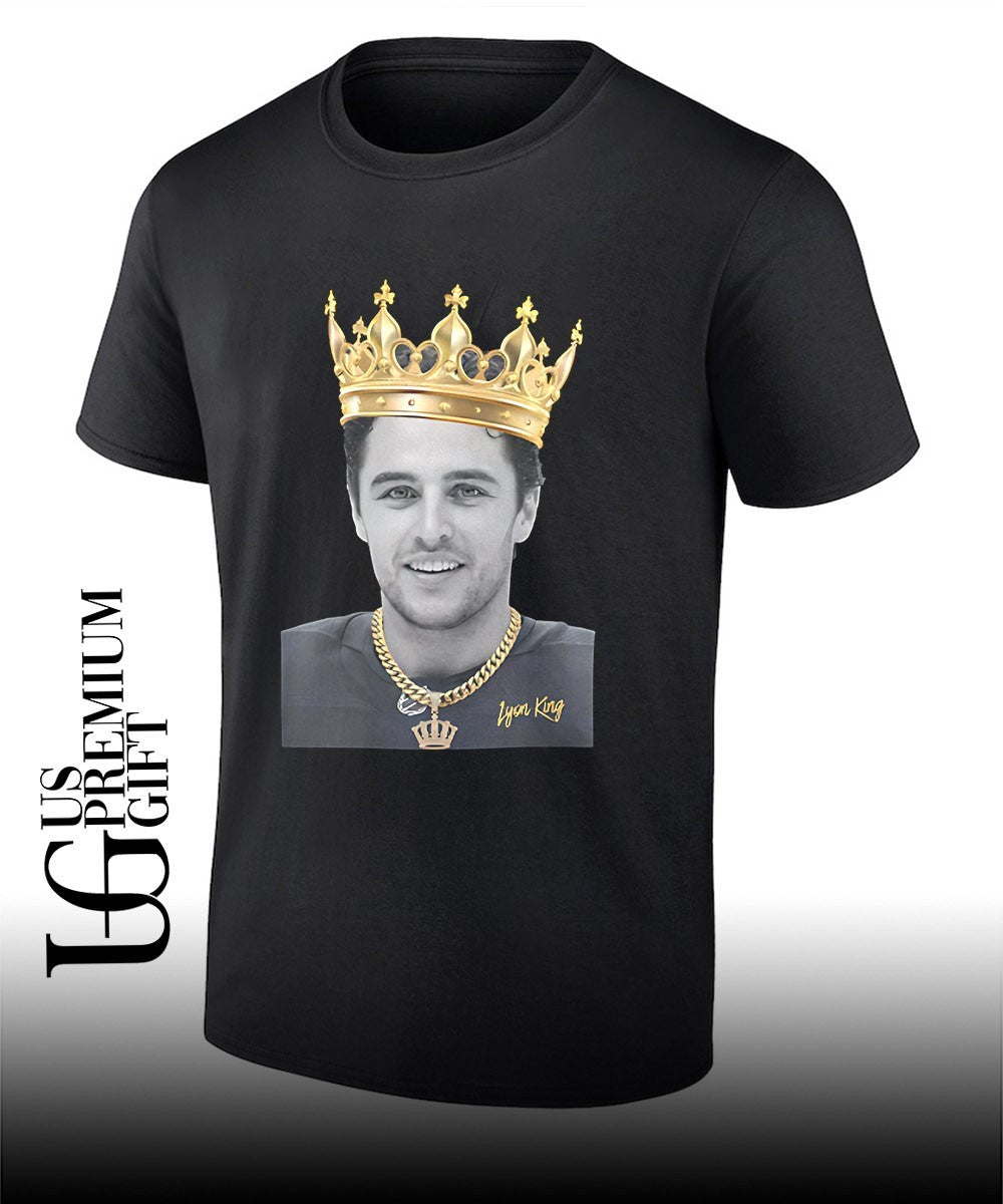 The Lyon King Alex Lyon Buffalo Sabres NHL 2026 signature shirt Unisex T-shirt, Sweatshirt, Hoodie, Long Sleeve Tee - T-Shirt, Sweatshirt, Hoodie