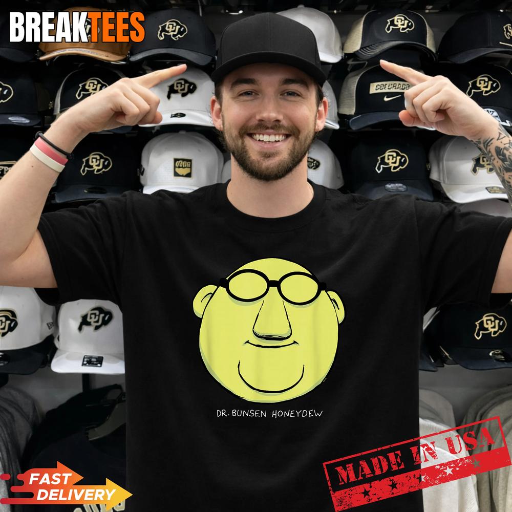 The Muppets Dr Bunsen Honeydew Muppet Labs Big Face T-Shirt Unisex T-shirt, Sweatshirt, Hoodie, Long Sleeve Tee - T-Shirt, Sweatshirt, Hoodie