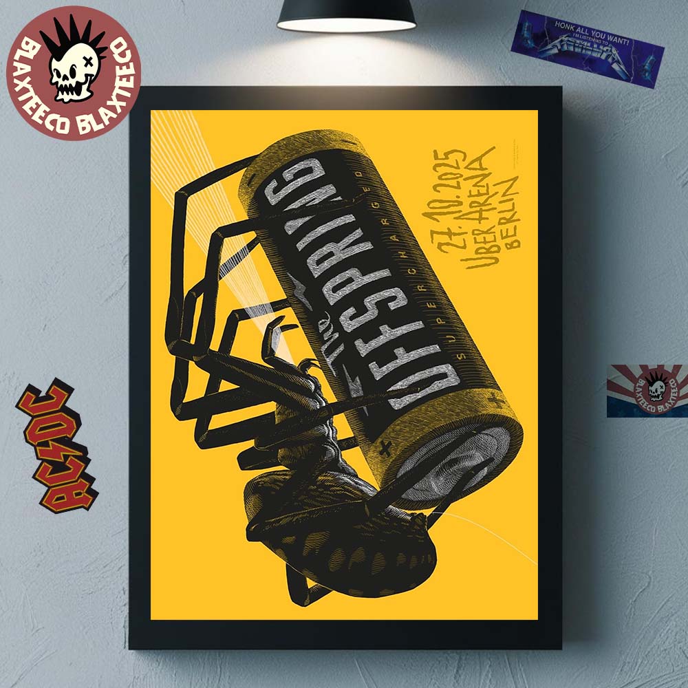 The Offspring Berlin Germany 2025 Tonight Poster At Uber Arena On October 27 2025 Home Decor Poster Canvas - T-Shirt, Sweatshirt, Hoodie