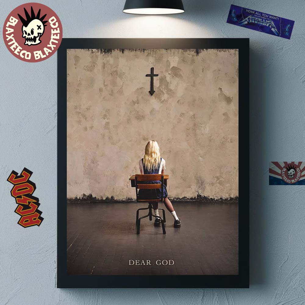 The Pretty Reckless Dear God Album Cover Home Decor Poster Canvas Unisex T-shirt, Sweatshirt, Hoodie, Long Sleeve Tee - T-Shirt, Sweatshirt, Hoodie