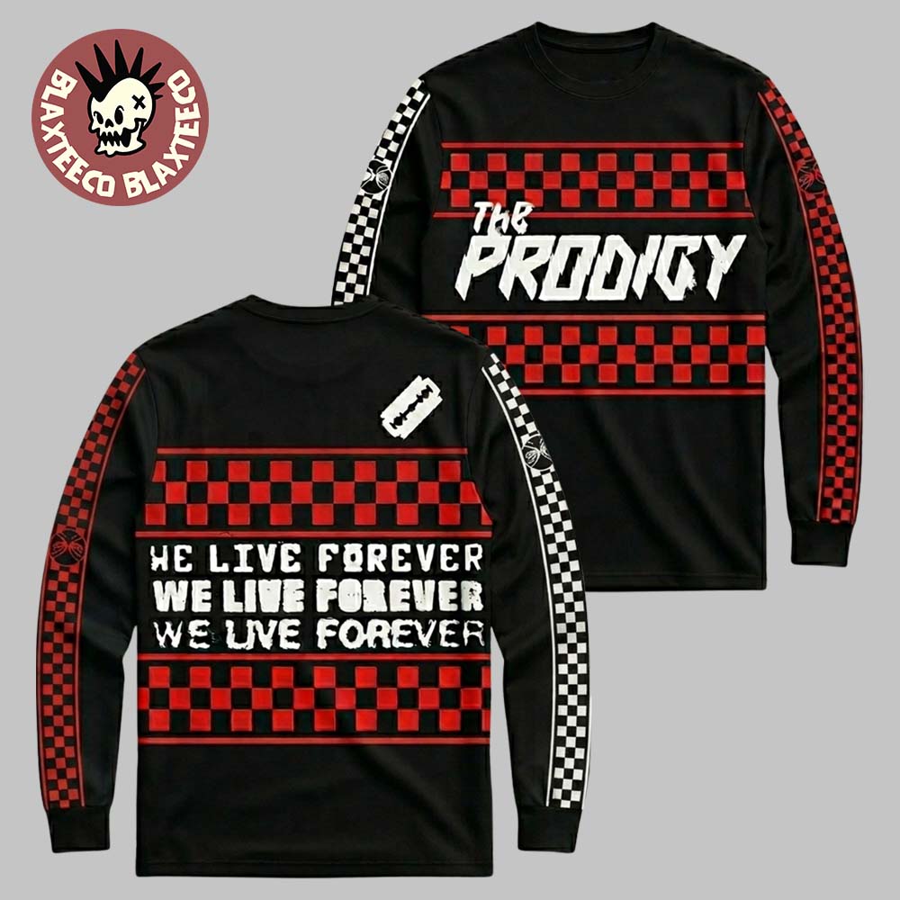 The Prodigy Warriors Dance UK And Ireland Arena Tour 2026 Merch Long Sleeve Tee Unisex T-shirt, Sweatshirt, Hoodie, Long Sleeve Tee - T-Shirt, Sweatshirt, Hoodie
