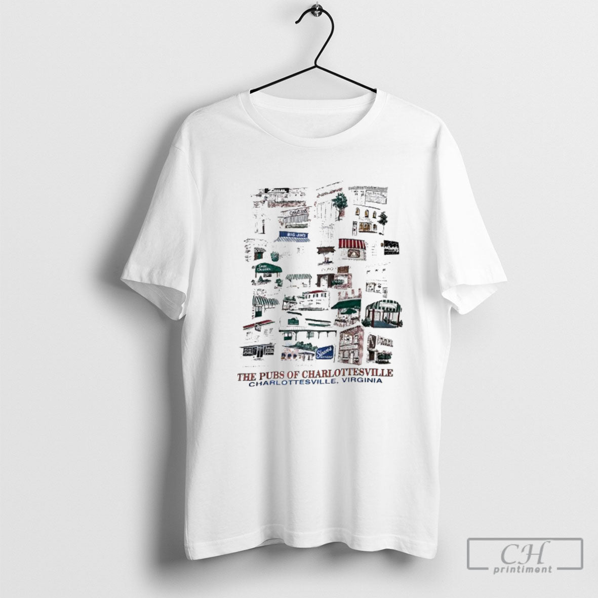 The Pubs Of Charlottesville 1992 Unisex T-shirt, Sweatshirt, Hoodie, Long Sleeve Tee - T-Shirt, Sweatshirt, Hoodie