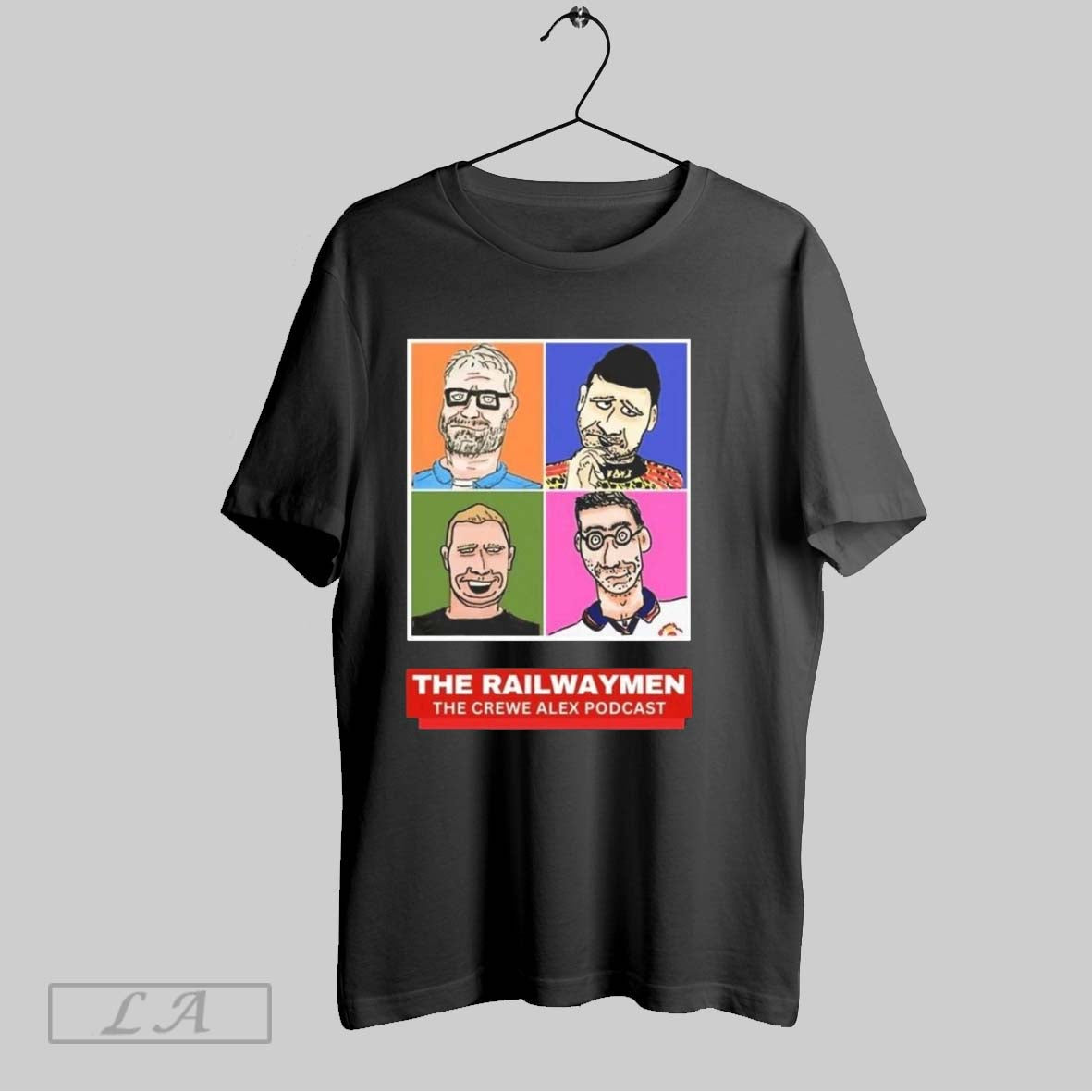 The Railwaymen The Crewe Alex Podcast 2025 New Unisex T-shirt, Sweatshirt, Hoodie, Long Sleeve Tee - T-Shirt, Sweatshirt, Hoodie