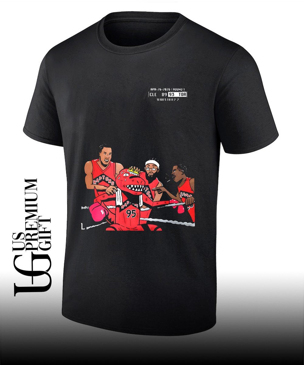 The Raptor Boxing Ring Toronto Raptors NBA mascot shirt Unisex T-shirt, Sweatshirt, Hoodie, Long Sleeve Tee - T-Shirt, Sweatshirt, Hoodie