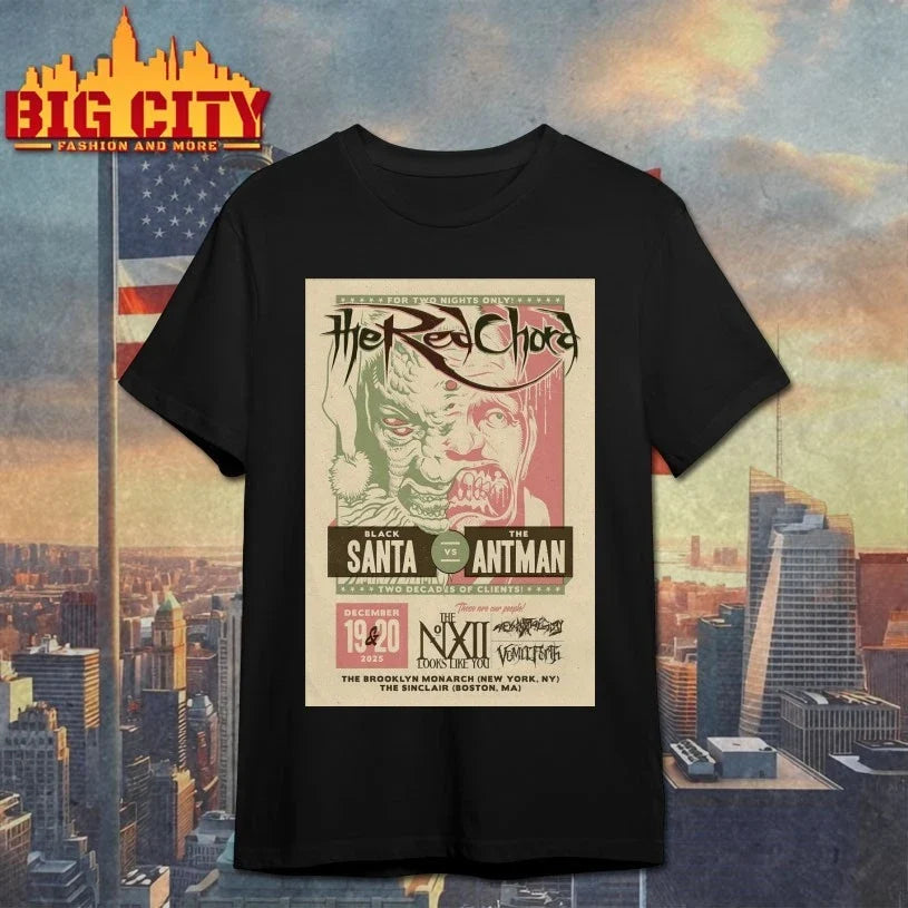 The Red Chord, The Sinclair, Dec 19-20, 2025 Poster shirt Unisex T-shirt, Sweatshirt, Hoodie, Long Sleeve Tee - T-Shirt, Sweatshirt, Hoodie