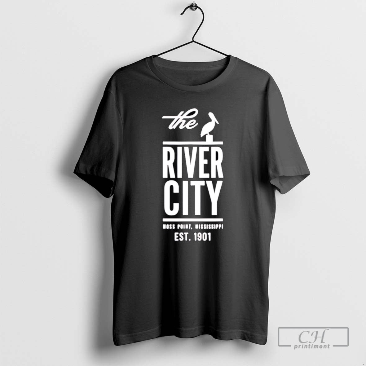 The River City Moss Point Mississippi Est 1901 T Shirts Unisex T-shirt, Sweatshirt, Hoodie, Long Sleeve Tee - T-Shirt, Sweatshirt, Hoodie
