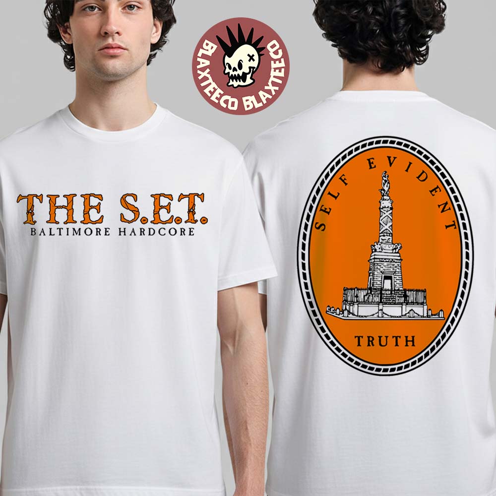 The SET Flatspot Records Self Evident Truth EP Merch Baltimore Hardcore T-Shirt Unisex T-shirt, Sweatshirt, Hoodie, Long Sleeve Tee - T-Shirt, Sweatshirt, Hoodie