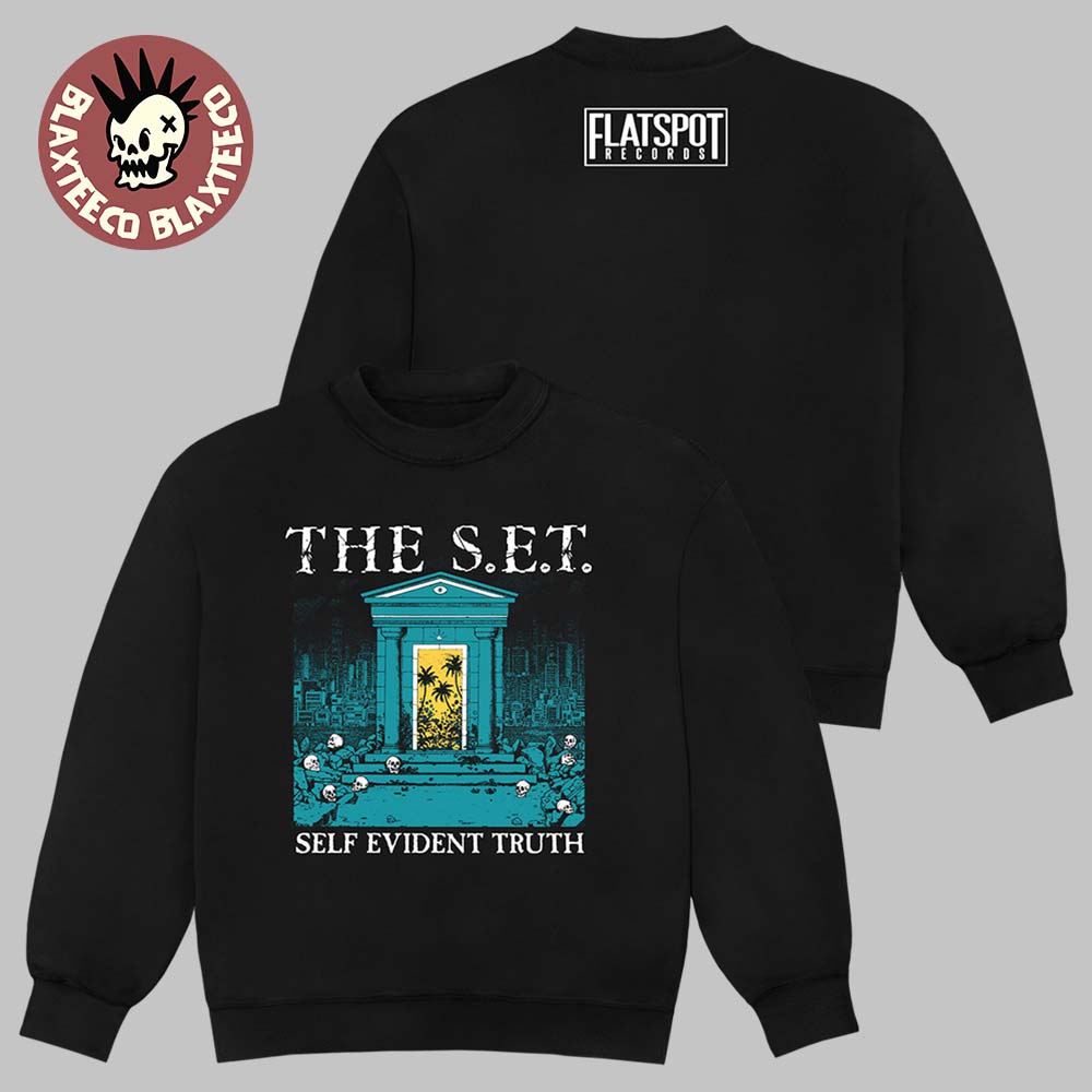 The SET Flatspot Records Self Evident Truth EP Merch Crewneck Sweater Unisex T-shirt, Sweatshirt, Hoodie, Long Sleeve Tee - T-Shirt, Sweatshirt, Hoodie
