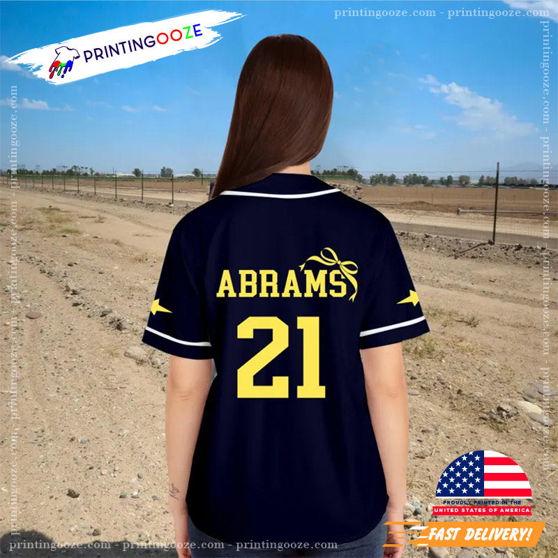 The Secret Of Us Gracie Abrams Concert Tour Baseball Jersey baseball jersey product view 3