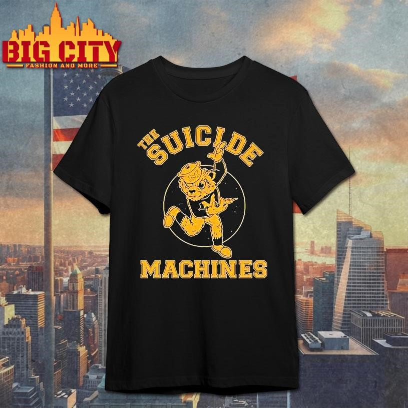 The Suicide Machines University Of Michigan Wolverines Mascot Rip Shirt Unisex T-shirt, Sweatshirt, Hoodie, Long Sleeve Tee - T-Shirt, Sweatshirt, Hoodie