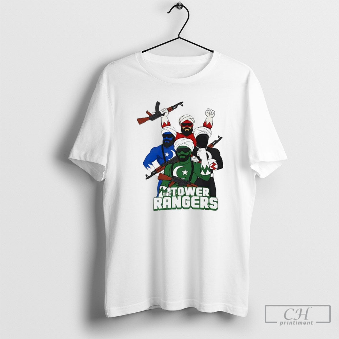 The Tower Rangers Parody Unisex T-shirt, Sweatshirt, Hoodie, Long Sleeve Tee - T-Shirt, Sweatshirt, Hoodie
