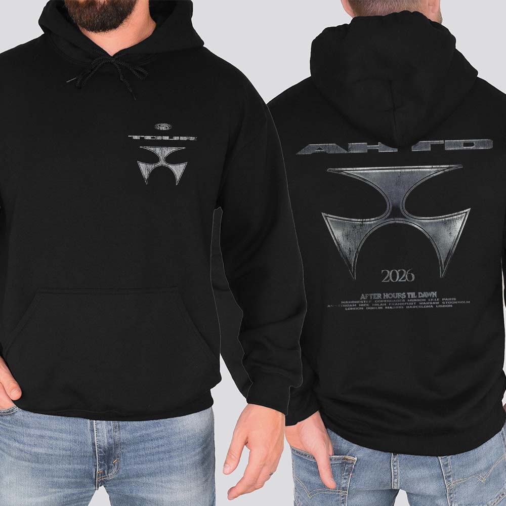 The Weeknd After Hours Til Dawn 2026 Europe And UK Merch Stadium Hoodie Unisex T-shirt, Sweatshirt, Hoodie, Long Sleeve Tee - T-Shirt, Sweatshirt, Hoodie