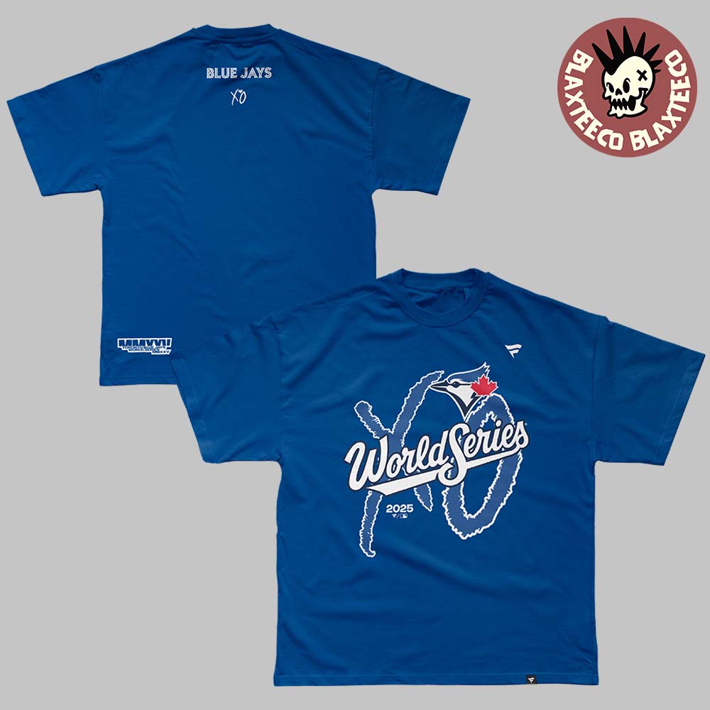 The Weeknd And XO X Toronto Blue Jays 2025 MLB World Series Legacy Royal T-Shirt Unisex T-shirt, Sweatshirt, Hoodie, Long Sleeve Tee - T-Shirt, Sweatshirt, Hoodie