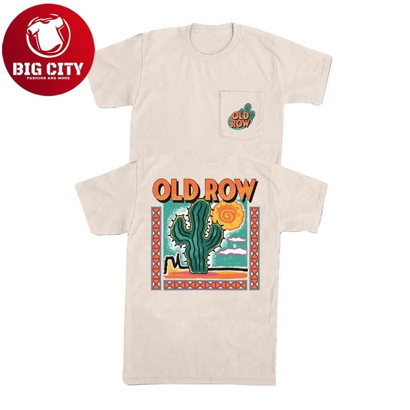 The Western Cactus Old Row Two Sided Shirt Unisex T-shirt, Sweatshirt, Hoodie, Long Sleeve Tee - T-Shirt, Sweatshirt, Hoodie