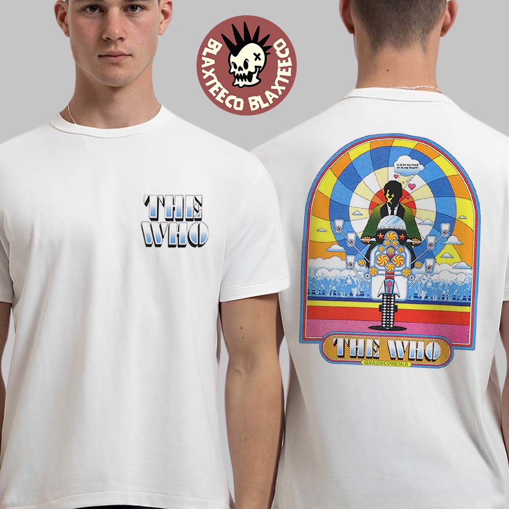The Who Quadrophenia 60th Anniversary Series 2025 Excusive Tee Is It In My Head Or In My Heart Love Reign Oer Me Two Sided T-Shirt - T-Shirt, Sweatshirt, Hoodie