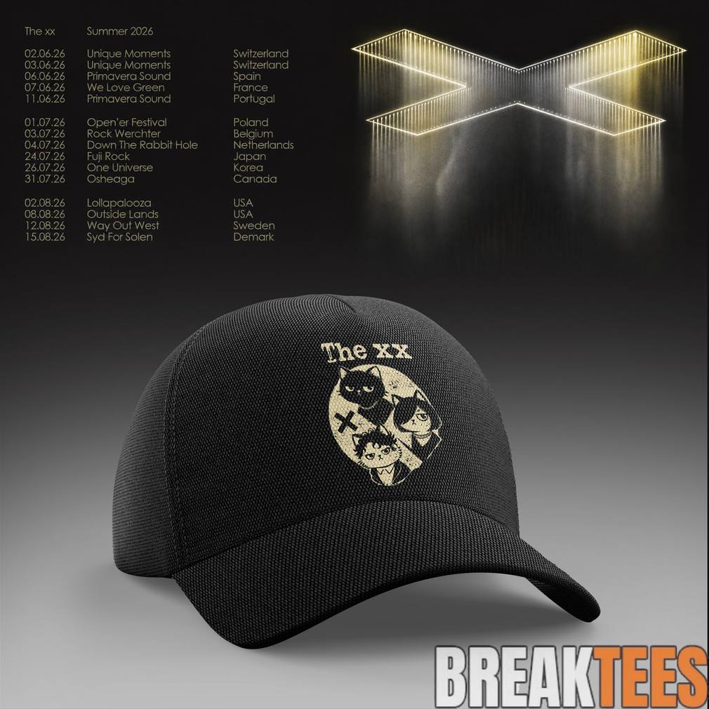 The XX Summer Tour 2026 Hat Unisex T-shirt, Sweatshirt, Hoodie, Long Sleeve Tee - T-Shirt, Sweatshirt, Hoodie