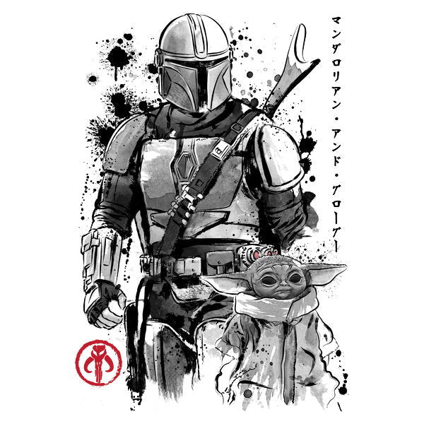The Bounty Hunter And The Child Unisex T-shirt, Sweatshirt, Hoodie, Long Sleeve Tee - T-Shirt, Sweatshirt, Hoodie