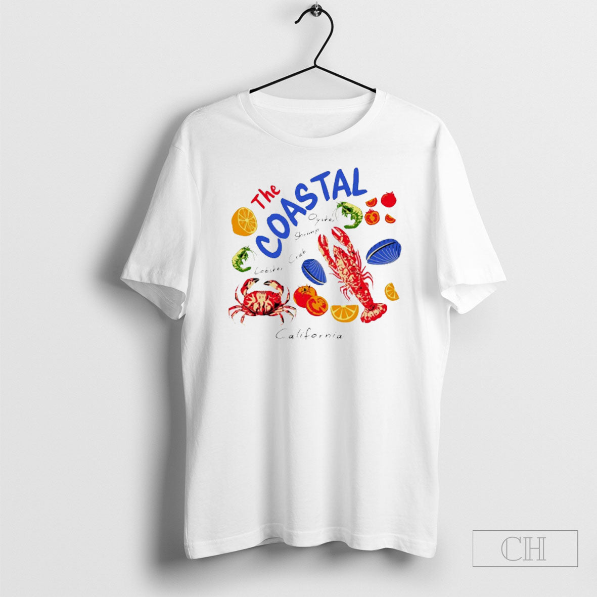 The Coastal California Graphic Shirt Tee Unisex T-shirt, Sweatshirt, Hoodie, Long Sleeve Tee - T-Shirt, Sweatshirt, Hoodie