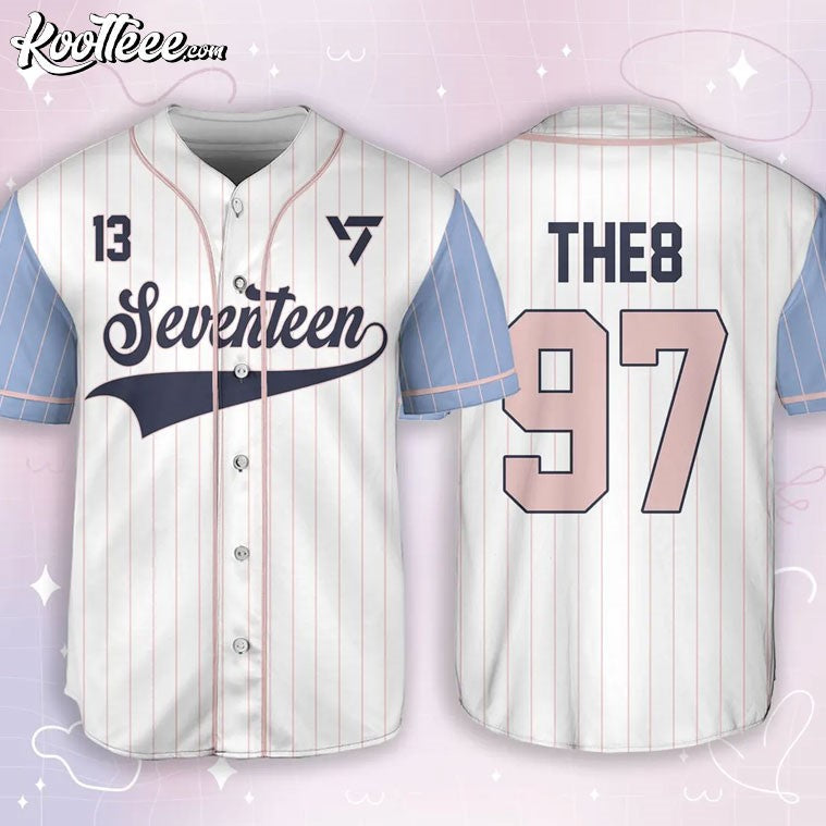 The8 Seventeen Baseball Jersey baseball jersey product view 1